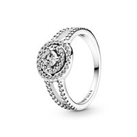 Anello Pandora Donna Pandora Timeless in Argento Zirconia 199408C01-48 - 199408C01-52